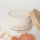 organic calendula and orange sugar scrub