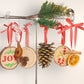 Fruity Pine & Wood Ornaments