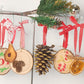 Fruity Pine & Wood Ornaments